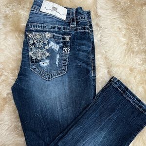 Miss Me Mid Rise Easy Crop